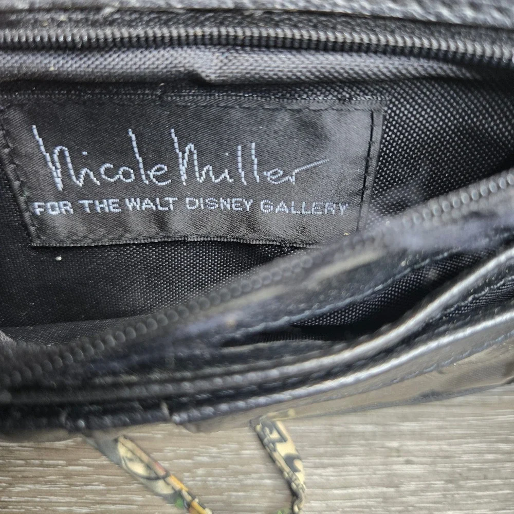 Nicole Miller Walt Disney Gallery Vintage Mickey Mouse Crossbody Wallet Bag